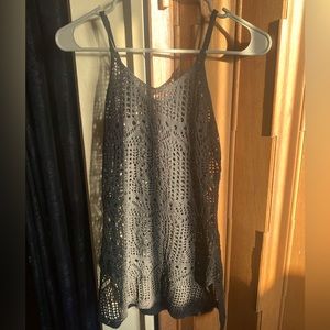 Black mesh dress/ top